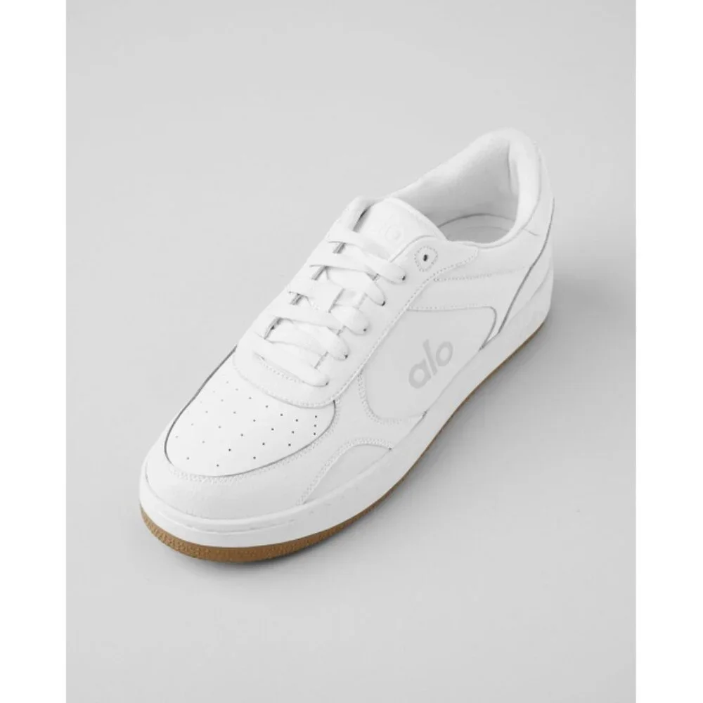 Alo Recovery Mode Sneakers Natural White Gum Tan Sporty Sports Athletic Shoes